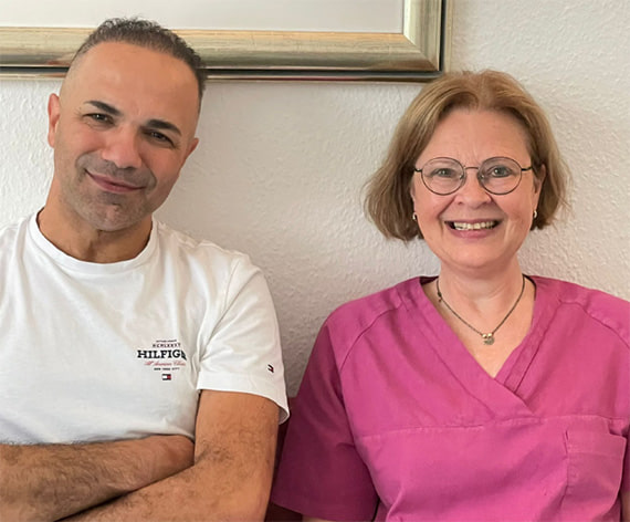 Dr. Ghanemn und Dr. Christians